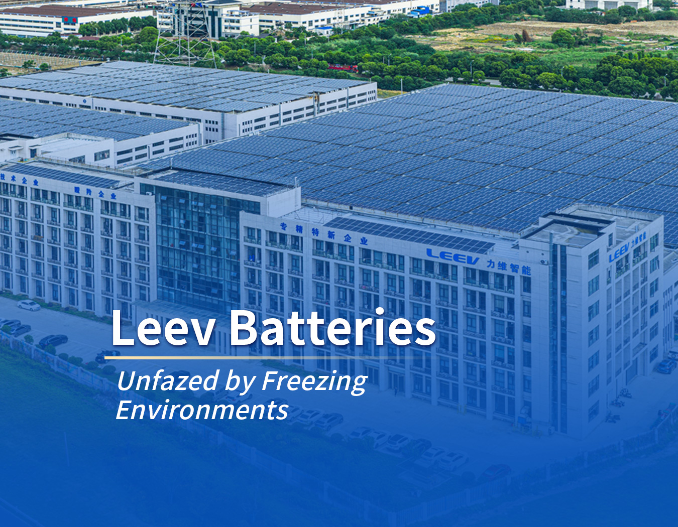 Leev Batteries Unfazed by Freezing Environments