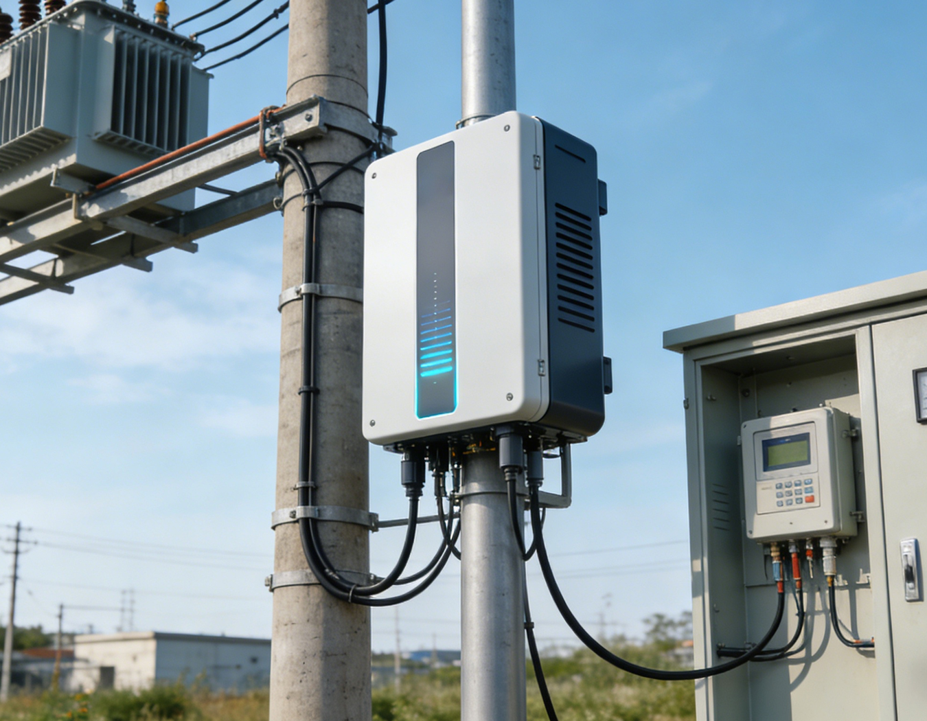 抱杆式户外储能